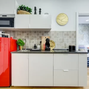 Soggiorno dell’appartamento Lovely Home Fabrizia a Roma, quartiere San Giovanni