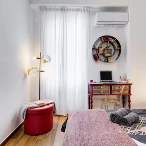 Camera da letto dell’appartamento Roma in Relax Two Rooms Fabrizia a Roma