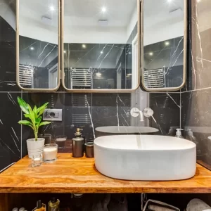 Bagno moderno dell’appartamento Roma in Relax Two Rooms Fabrizia a Roma