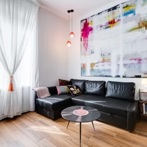 Soggiorno dell’appartamento Roma in Relax Two Rooms Fabrizia a Roma, quartiere San Giovanni