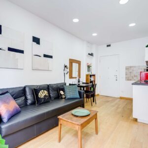 Soggiorno dell’appartamento Lovely Home Fabrizia a Roma, quartiere San Giovanni