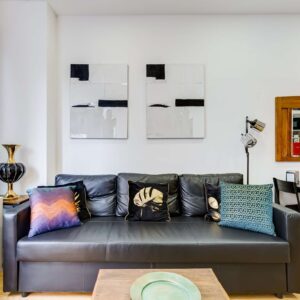 Soggiorno dell’appartamento Lovely Home Fabrizia a Roma, quartiere San Giovanni